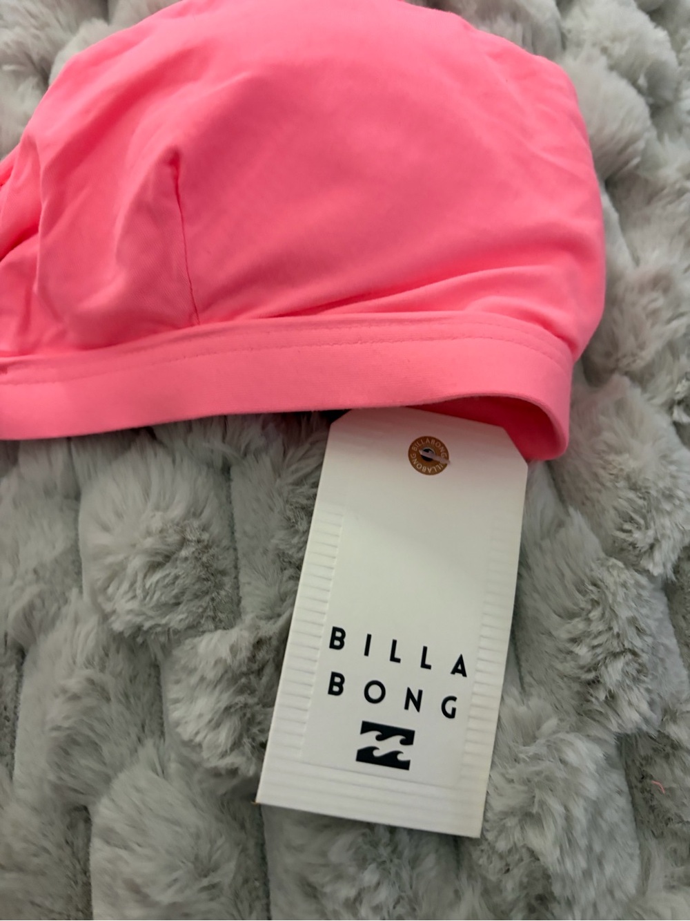Billabong Pink Triangle Bralette Bikini Top - Picture 3 of 4